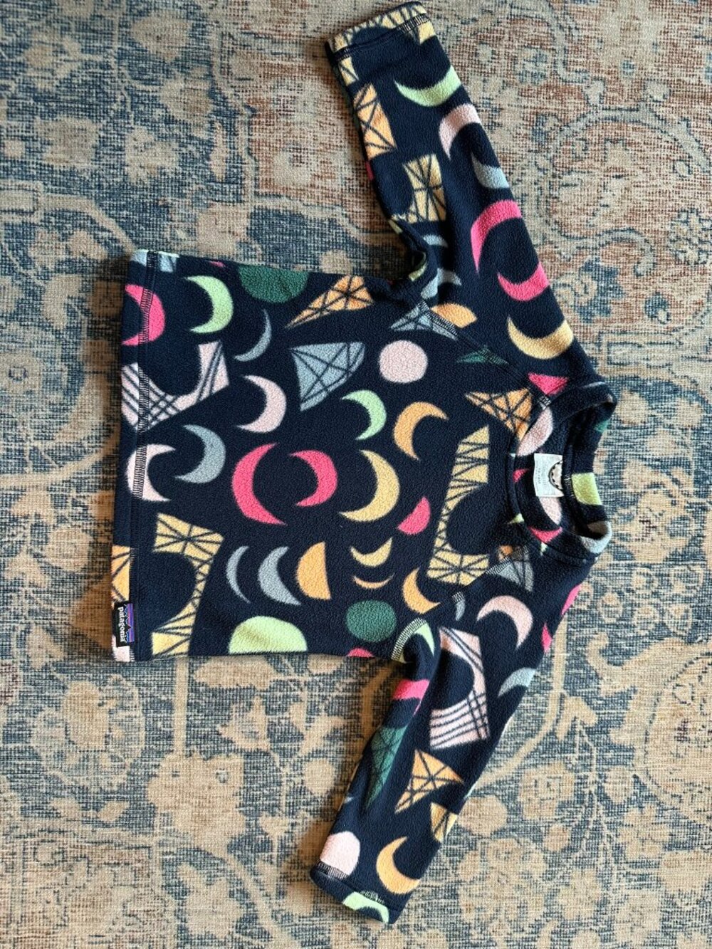 Patagonia Baby Micro D Fleece Crew Pullover - Size 12-18 Months